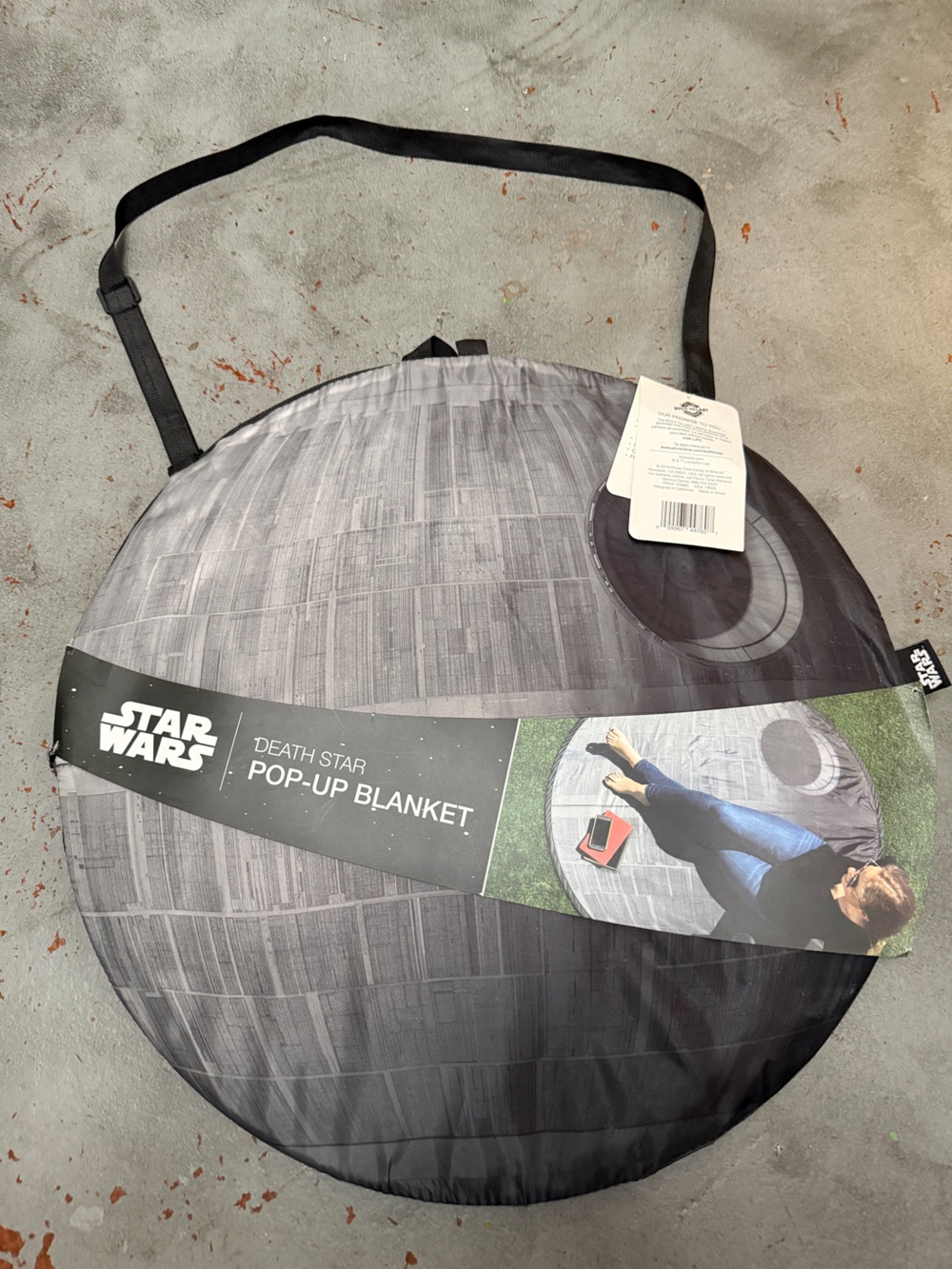 Star Wars Death Star Toiletry Bag - Gray and Black